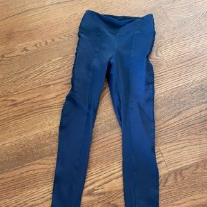 Navy ribbed leggings - Year of Ours